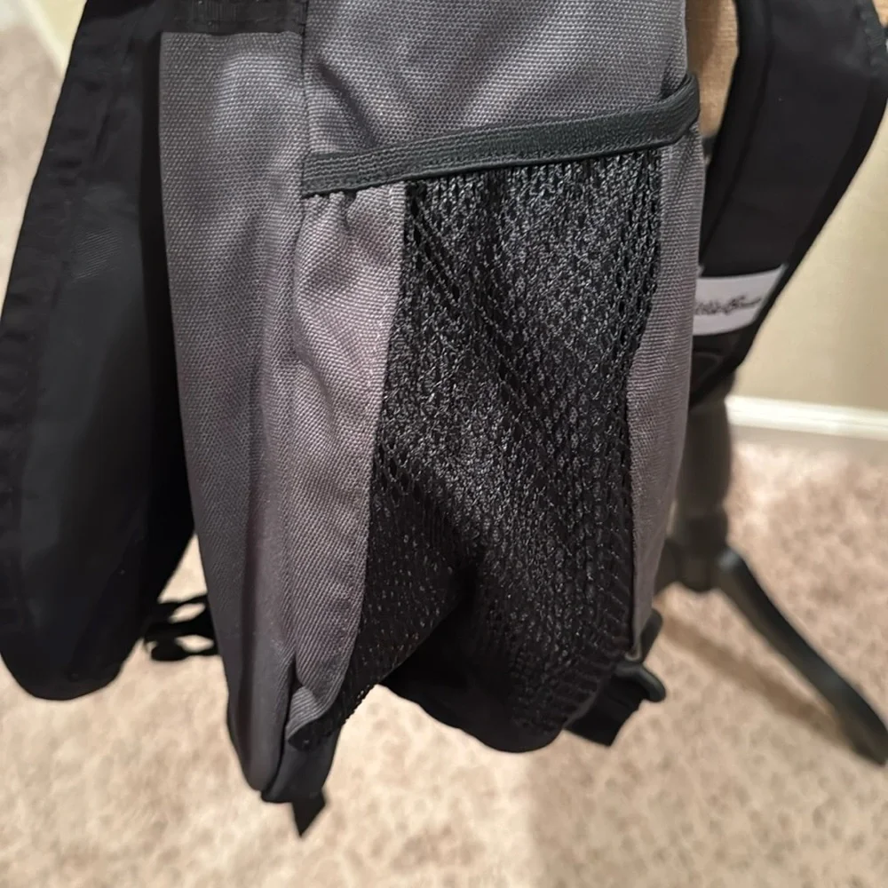 Eddie Bauer Mens Cross Body Messenger/Travel Bag Blue/Grey/black